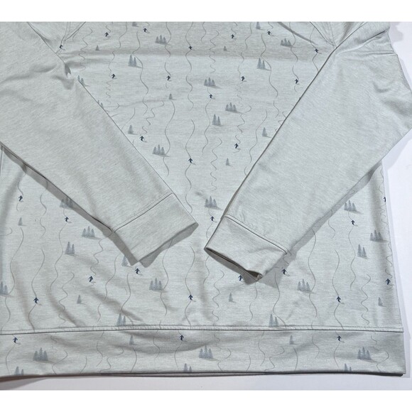 Jack + Sage Ski Themed Hooded Shirt Mount Sunapee Men's Medium - Picture 2 of 7